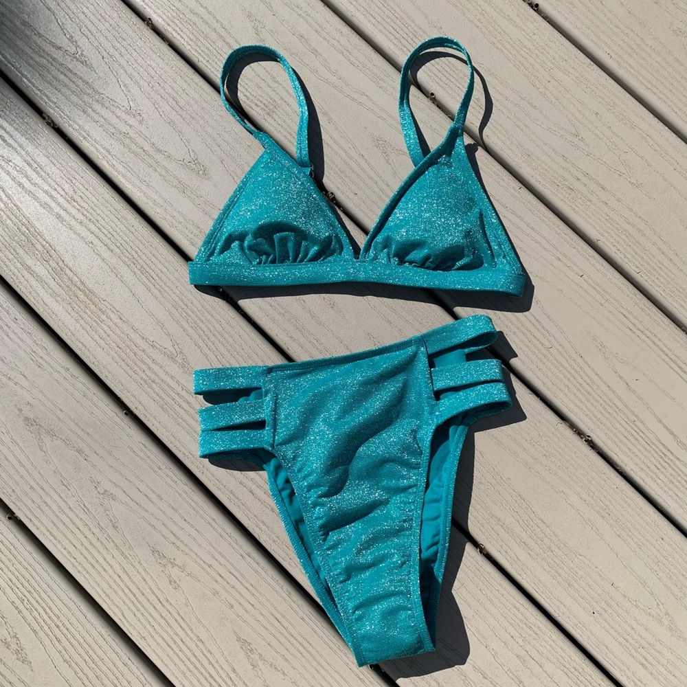 Sparkle High Leg Bikini
